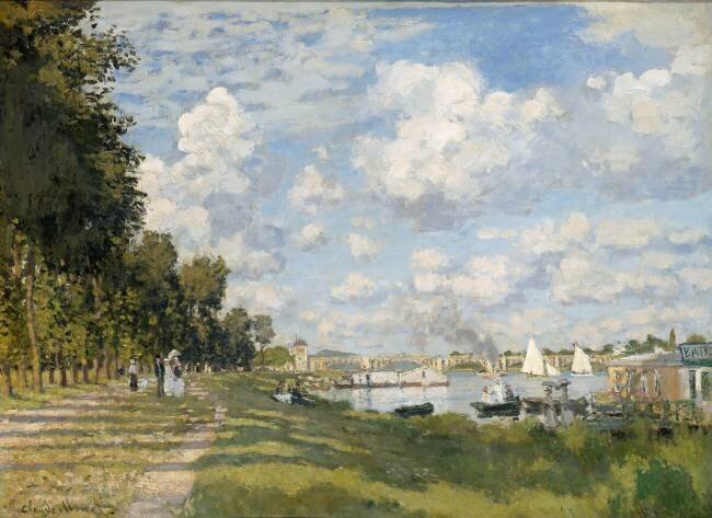 Le bassin d'Argenteuil Claude Monet