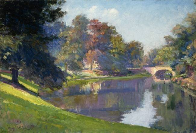 Le Bois de Bruxelles Hippolyte Petitjean