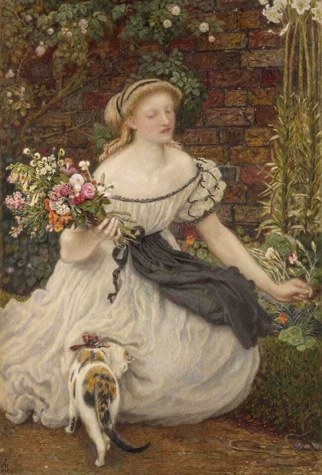 Le Bouquet Ford Madox Brown