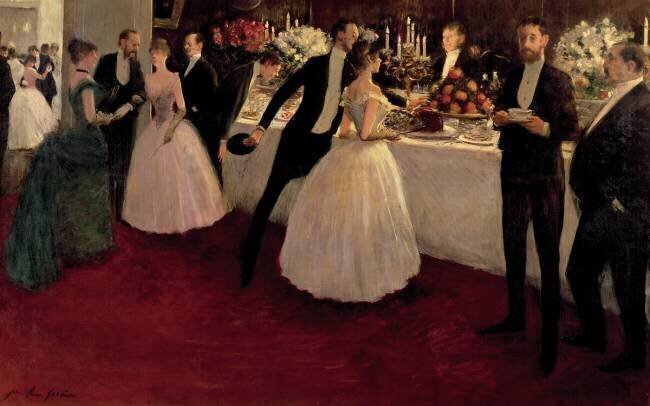 Le buffet Jean-Louis Forain