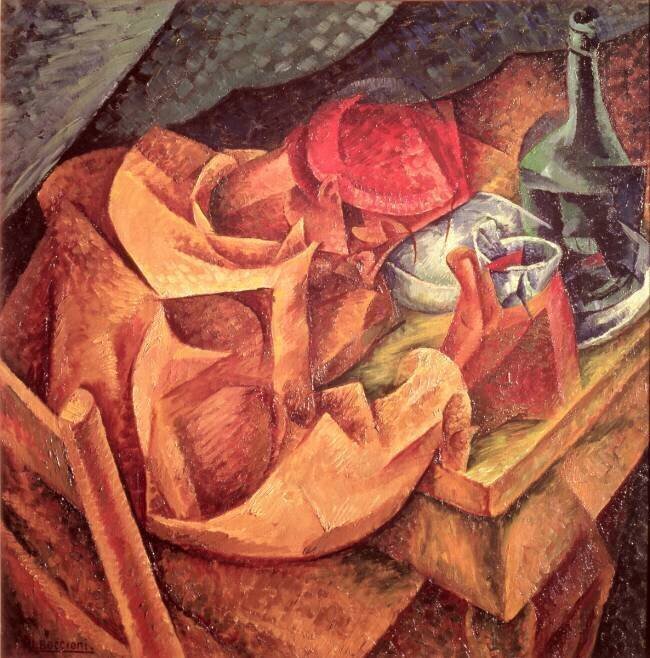 Le Buveur, 1914 Umberto Boccioni