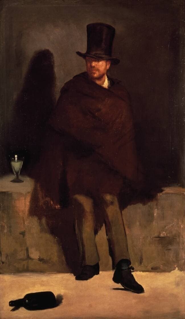 Le buveur d'absinthe Edouard Manet