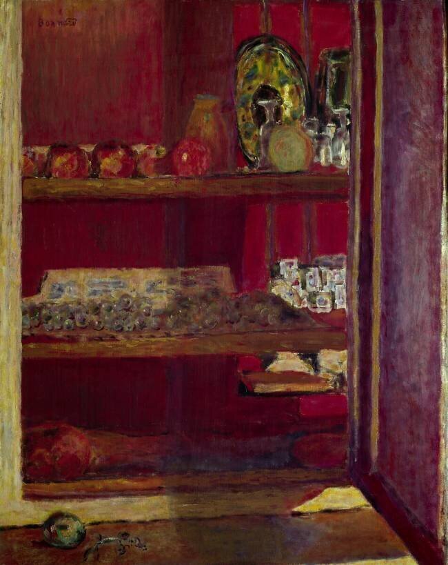 Le cabinet rouge Pierre Bonnard