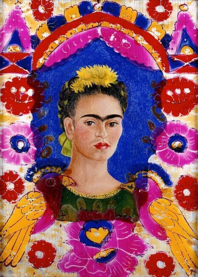 Le cadre, 1938 Frida Kahlo