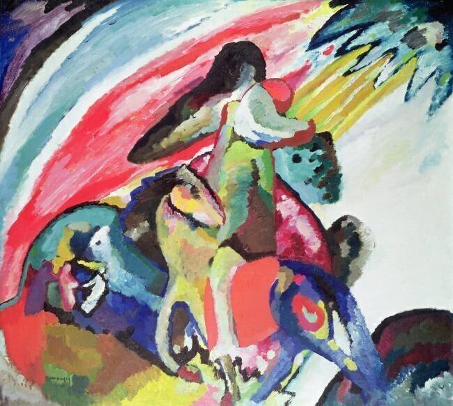 Le Cavalier Wassily Kandinsky