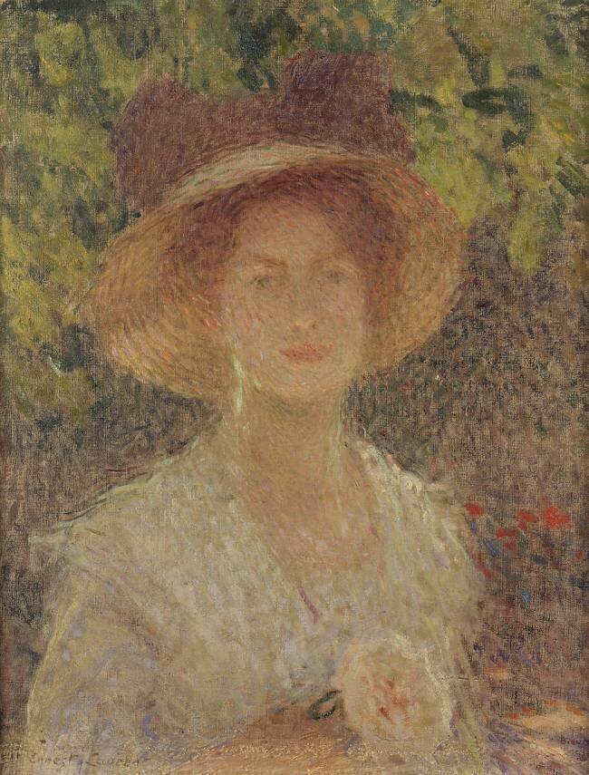Le chapeau de paille Ernest Laurent