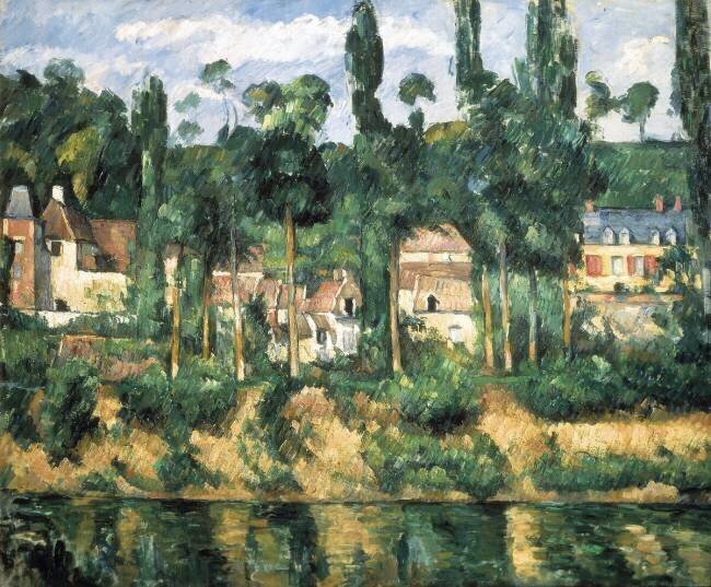 Le Château de Medan Paul Cézanne
