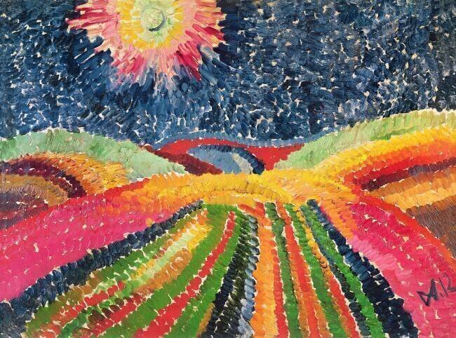 Le chemin Wilhelm Morgner