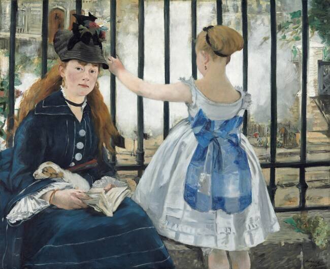 Le chemin de fer Edouard Manet