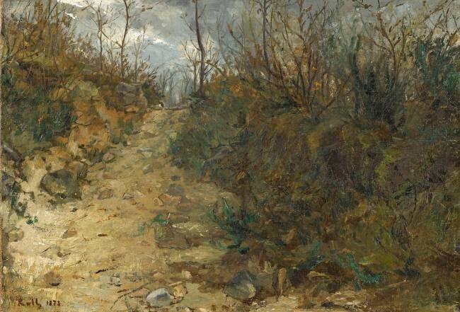 Le chemin montant Alfred Roll