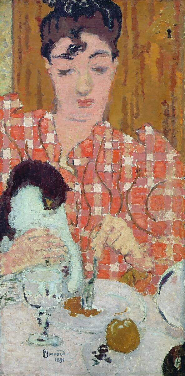Le chemisier à carreaux Pierre Bonnard