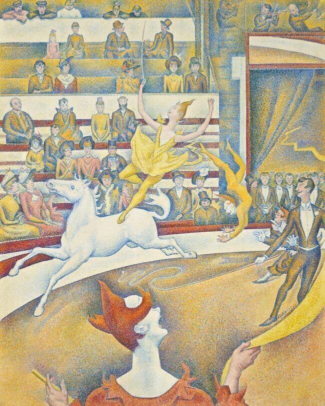 Le cirque Georges Seurat