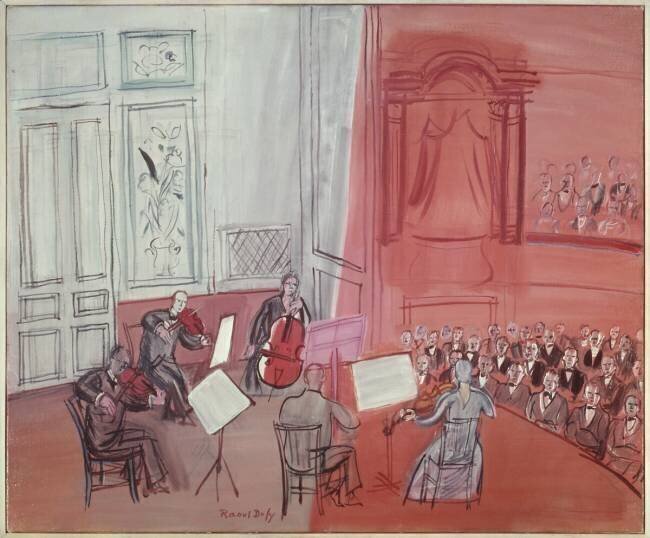 Le concert Orange Raoul Dufy