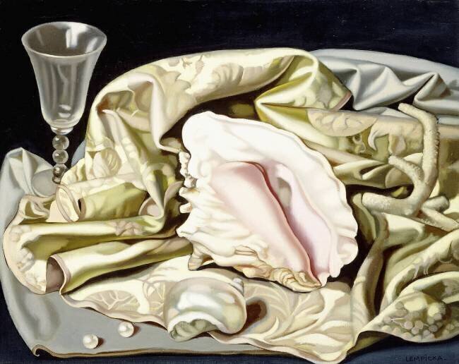 Le coquillage,  1941. Collection privée Tamara de Lempicka