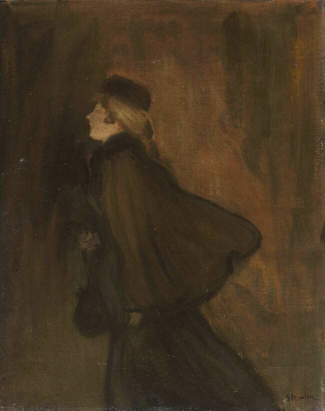 Le coup de vent Théophile Alexandre Steinlen