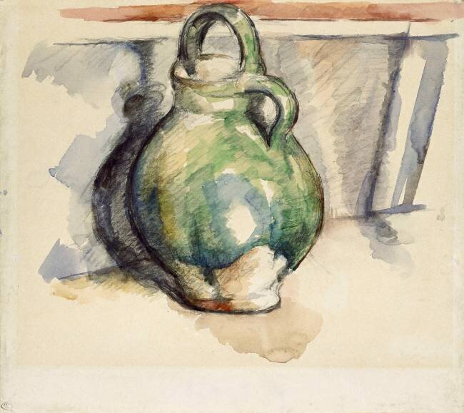 Le cruchon vert Paul Cézanne