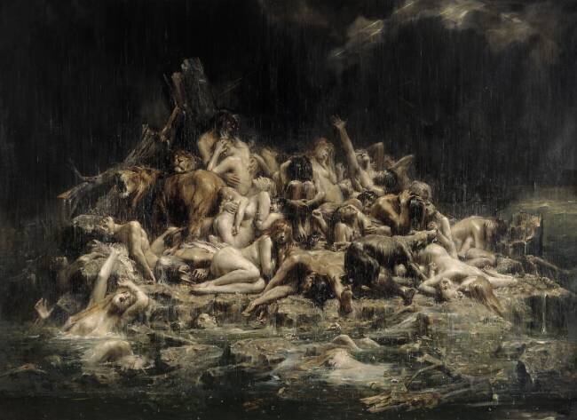 Le Déluge Léon François Comerre