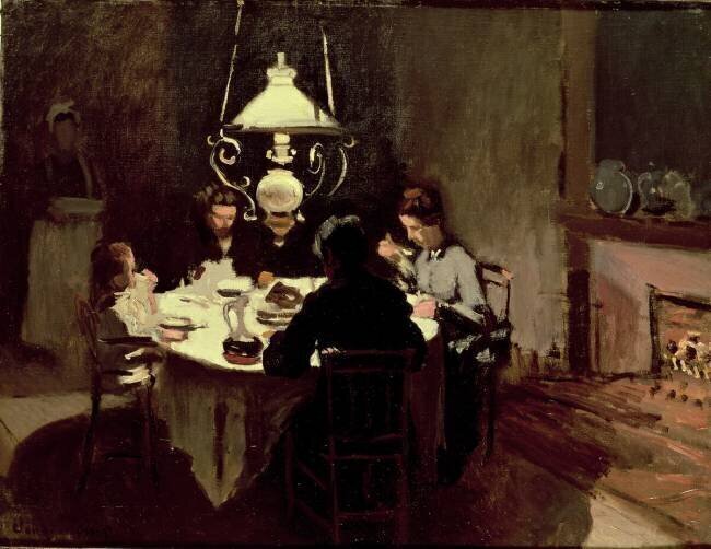 Le dîner Claude Monet