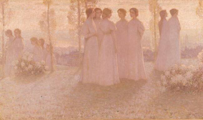 Le dimanche Henri Le Sidaner