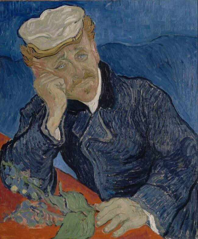 Doctor Paul Gachet (1828-1909) Vincent van Gogh