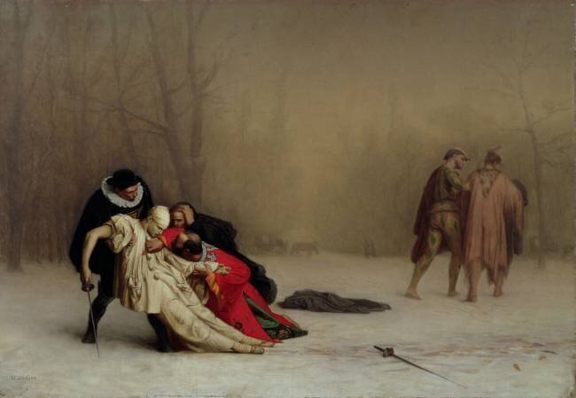 Le duel après la mascarade Jean-Léon Gérôme