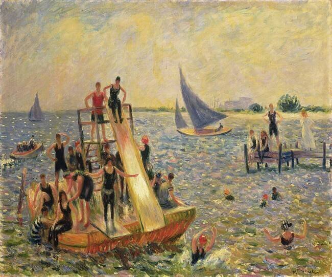 Le flotteur William James Glackens
