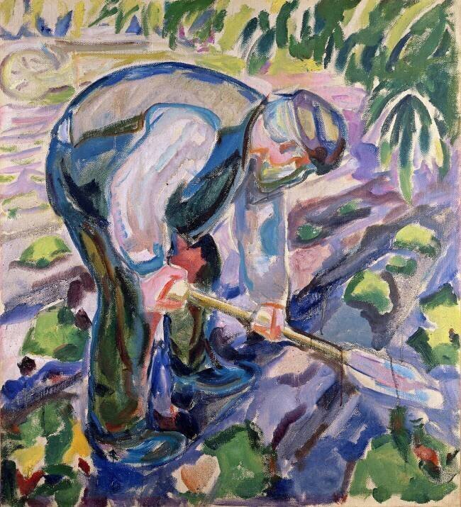 Le fossoyeur Edvard Munch