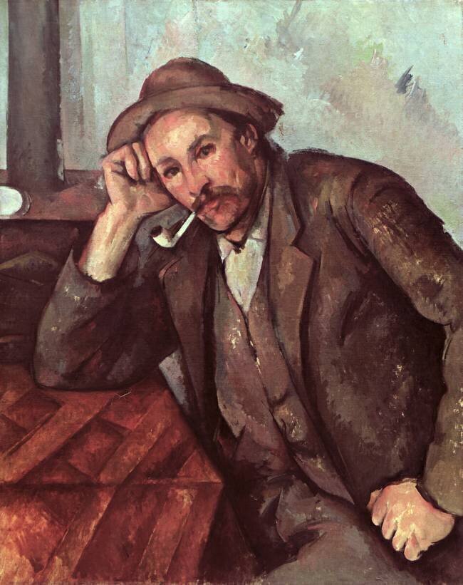 Le fumeur Paul Cézanne