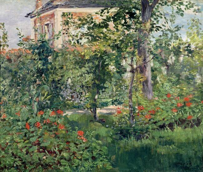 Le jardin de Bellevue Edouard Manet