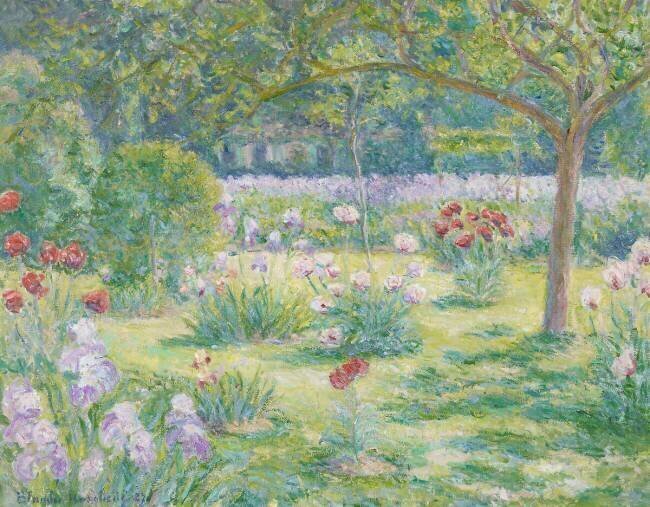Le jardin de Claude Monet à Giverny Blanche Hoschedé