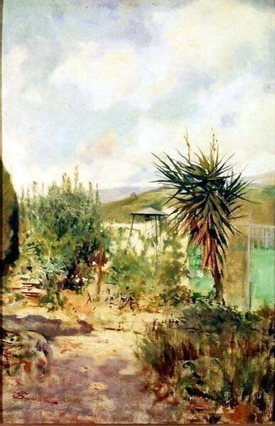 Le Jardin de la villa Careggi Telemaco Signorini