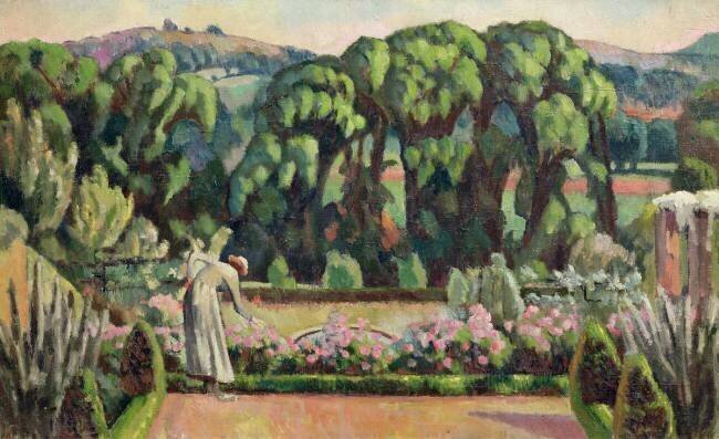 Le Jardin de l'Artiste à Durbins Roger Fry