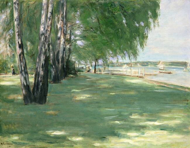 Le jardin de l'artiste à Wannsee Max Liebermann
