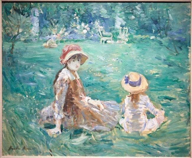 Le Jardin de Maurecourt Berthe Morisot