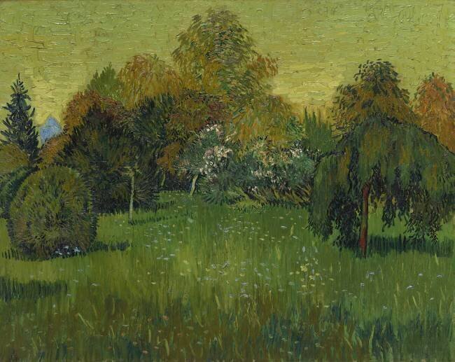 Le jardin du poète Vincent van Gogh