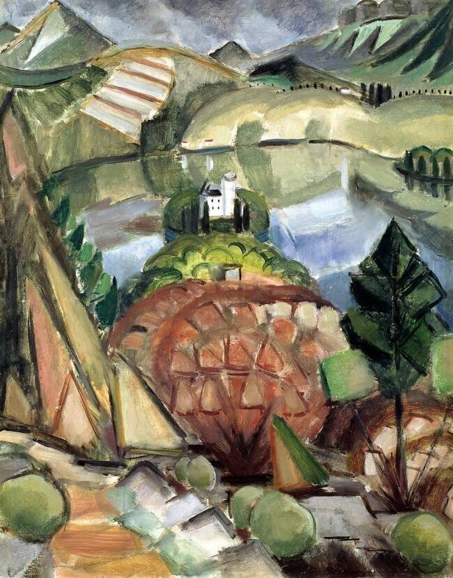 Le Lac Henri Le Fauconnier