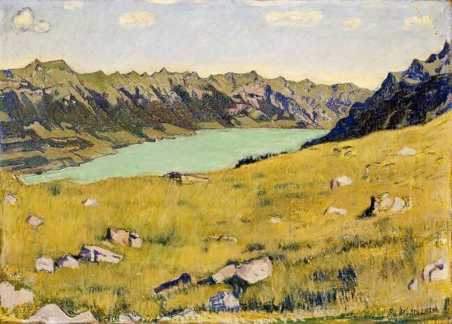 Le Lac de Brienz depuis Breitlauenen Ferdinand Hodler