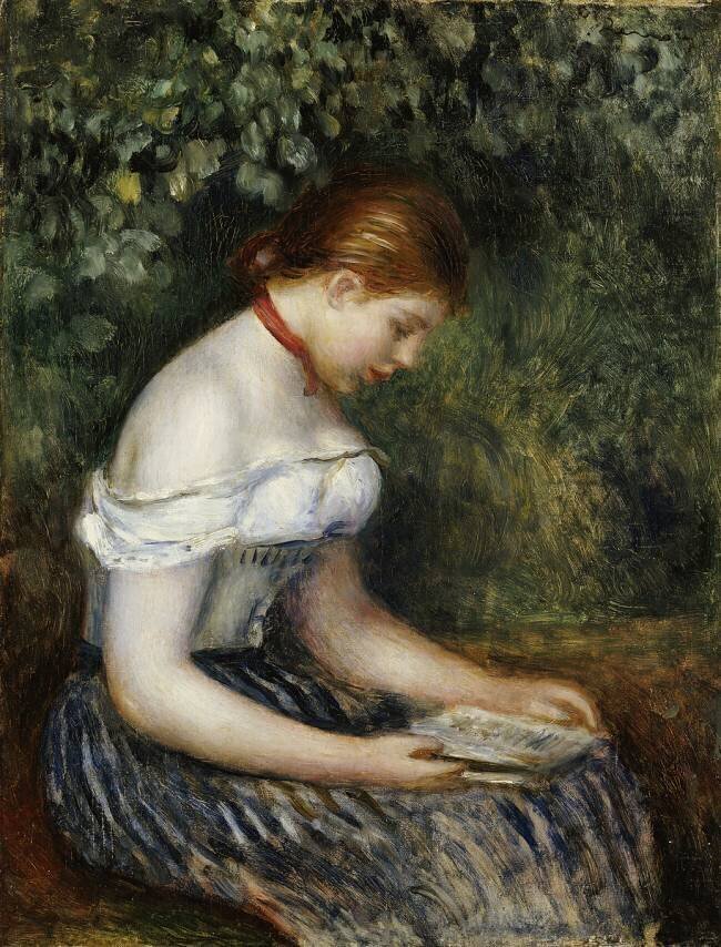 Le lecteur Auguste Renoir