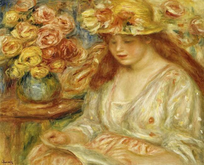 Le lecteur Auguste Renoir