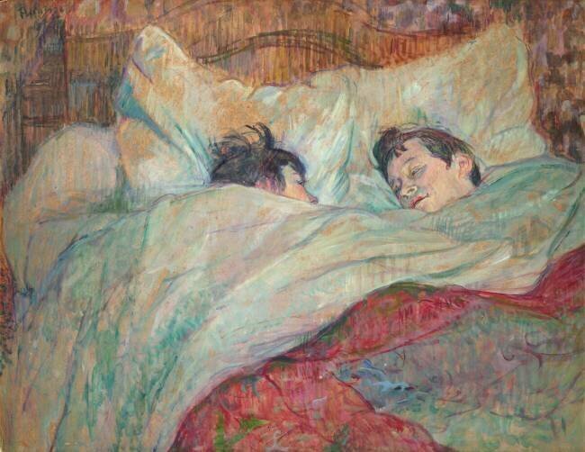 Le lit Henri de Toulouse-Lautrec