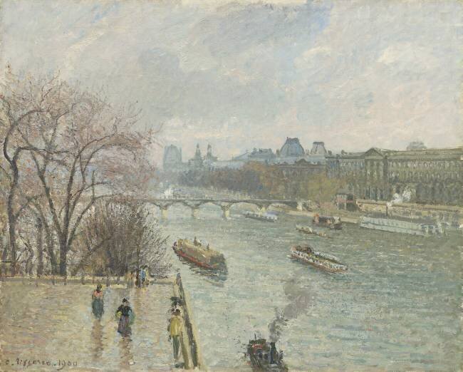 Le Louvre Camille Pissarro