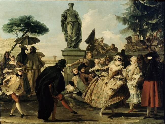 Le menuet Giandomenico Tiepolo