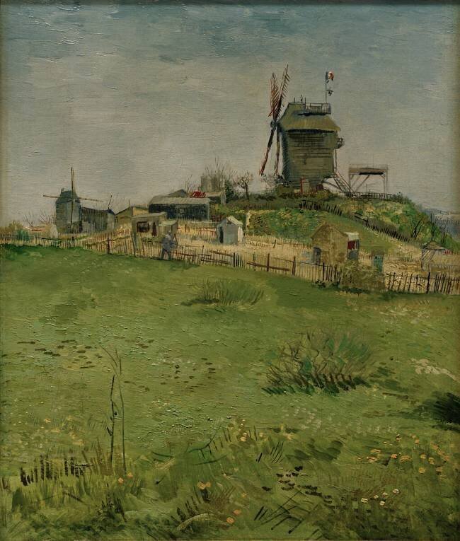 Le Moulin de la Galette Vincent van Gogh