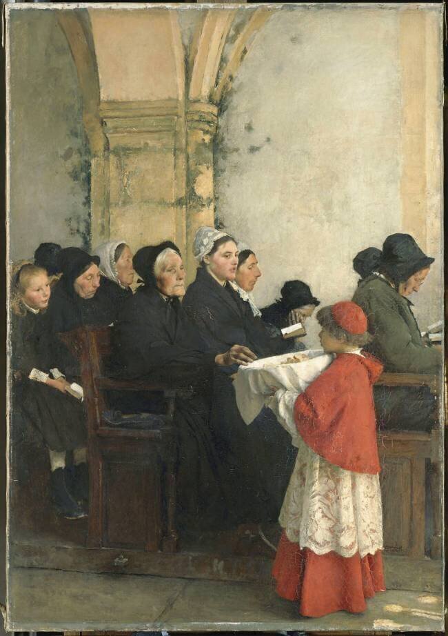Le pain béni Pascal Dagnan-Bouveret