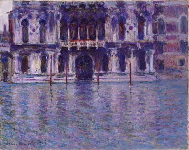 Le palais Contarini Claude Monet