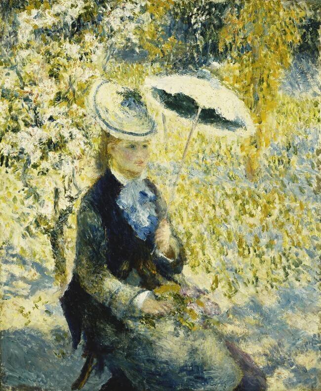 Le parapluie Auguste Renoir