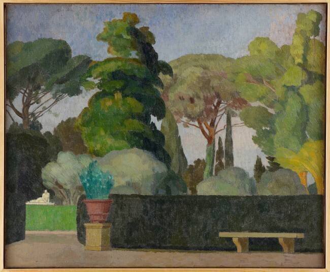 Le Parc de la Villa Médicis à Rome Louis Billotey