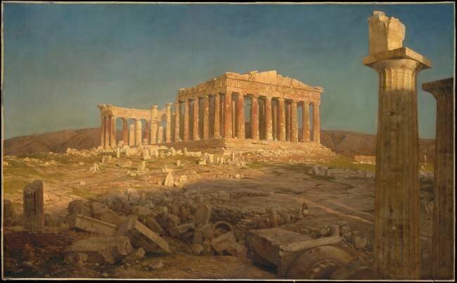 Le Parthénon Frederic Edwin Church