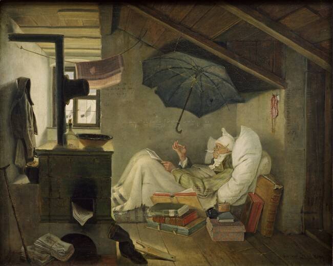 Le pauvre Poète Carl Spitzweg