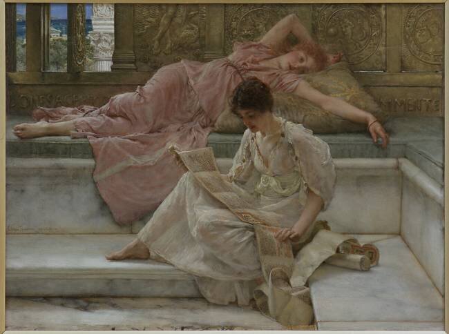 Le Poète Favori Lawrence Alma-Tadema